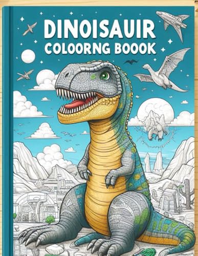 Dinosaur coloring book von Independently published