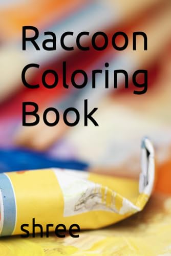 Raccoon Coloring Book von Independently published