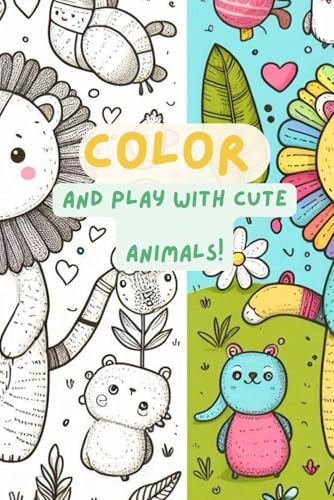 color and play with cute animals von Independently published