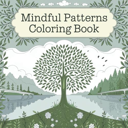 Mindful Patterns Coloring Book: Bold and Easy Stress Relief Patterns Designs for Adults (Bold & Easy Coloring) von Independently published