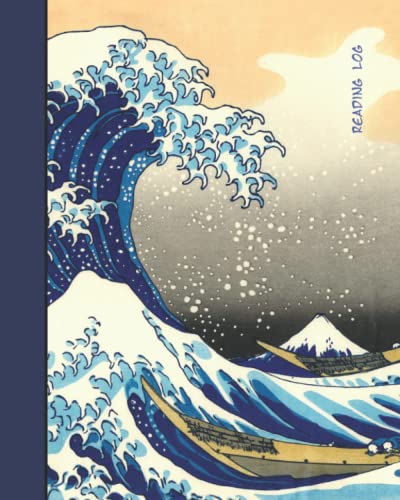 Reading Log: Gifts for Book Lovers (A reading journal with 100 spacious record pages and more in a large soft covered notebook from our Hokusai range) (Reading Logs & Journals)