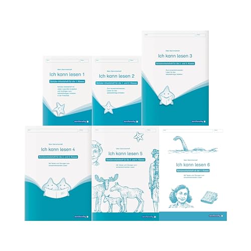 Ich kann lesen 1 bis 6 - im Set - 6 Schülerarbeitshefte 1. bis 4. Klasse: Meine Sternchenhefte mit Texten und Übungen zum sinnentnehmenden Lesen Ich kann lesen 1 bis 6 - im Set - 6 Schülerarbeitshefte 1. bis 4. Klasse: Meine Sternchenhefte mit Texten und Übungen zum sinnentnehmenden Lesen