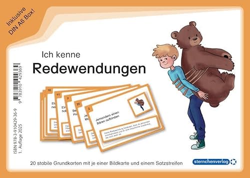 Ich kenne Redewendungen: 20 stabile Grundkarten mit je einer Bildkarte und einem Satzstreifen in der Box Ich kenne Redewendungen: 20 stabile Grundkarten mit je einer Bildkarte und einem Satzstreifen in der Box von sternchenverlag