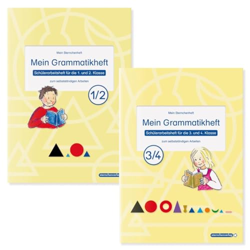 Mein Grammatikheft 1/2 & 3/4 für die 1. bis 4. Klasse im Set: Meine Sternchenhefte zum selbstständigen Arbeiten von Sternchenverlag GmbH