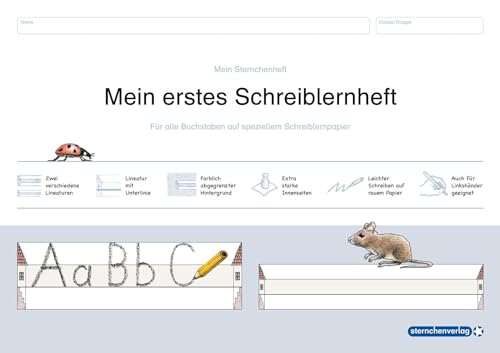 Mein erstes Schreiblernheft: Für alle Buchstaben auf speziellem Schreiblernpapier Mein erstes Schreiblernheft: Für alle Buchstaben auf speziellem Schreiblernpapier