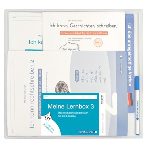 Meine Lernbox 3 - Deutsch - Fit für das 3. Schuljahr: Übungsmaterialien 3. Klasse für zu Hause und im Unterricht mit Etikett gratis Meine Lernbox 3 - Deutsch - Fit für das 3. Schuljahr: Übungsmaterialien 3. Klasse für zu Hause und im Unterricht mit Etikett gratis von sternchenverlag