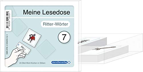 Meine Lesedose 7 - Ritter-Wörter: 24 Bild-Wort-Karten in Silben. Meine Lesedose 7 - Ritter-Wörter: 24 Bild-Wort-Karten in Silben.