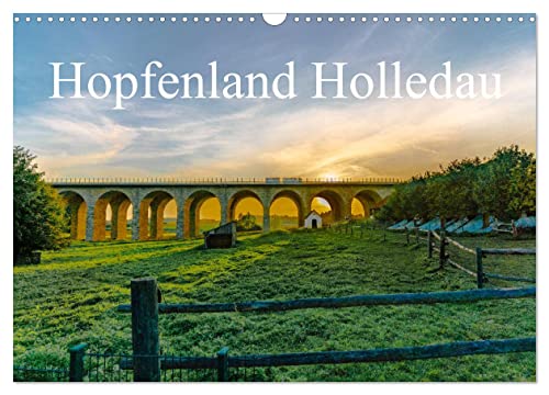 Hopfenland Holledau (Wandkalender 2024 DIN A3 quer), CALVENDO Monatskalender