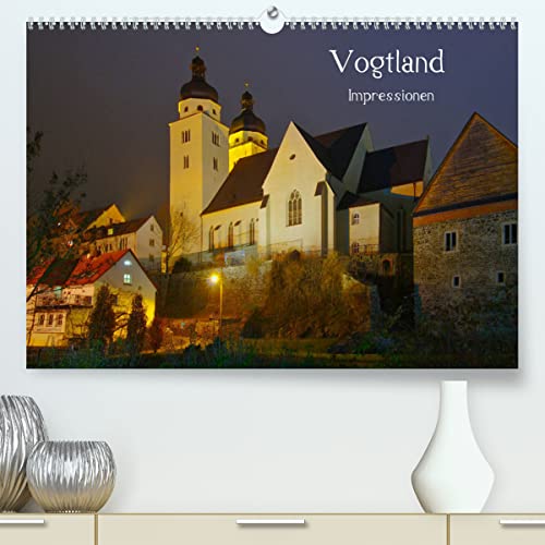 Vogtland - Impressionen (hochwertiger Premium Wandkalender 2024 DIN A2 quer), Kunstdruck in Hochglanz