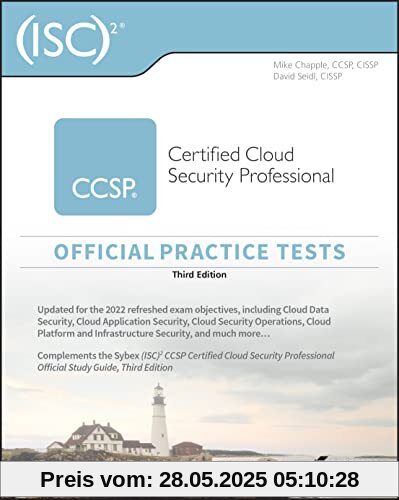(ISC)2 CCSP Certified Cloud Security Professional Official Practice Tests