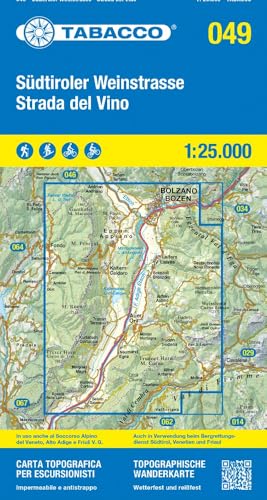 49 Südtirol Weinstr: 1:25000 49 Südtirol Weinstr: 1:25000 von Tabacco editrice