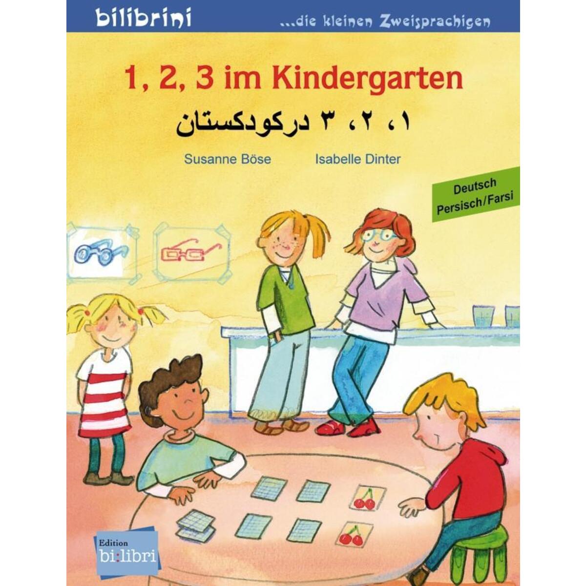 1, 2, 3 im Kindergarten Deutsch-Persisch/Farsi von Hueber Verlag GmbH