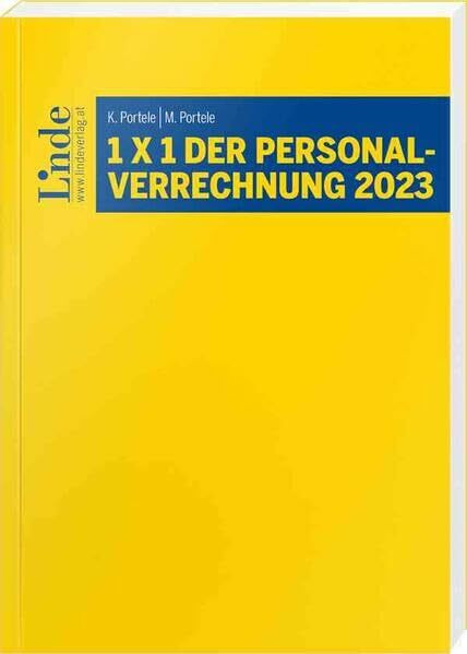 1 x 1 der Personalverrechnung 2023 (Linde Lehrbuch)