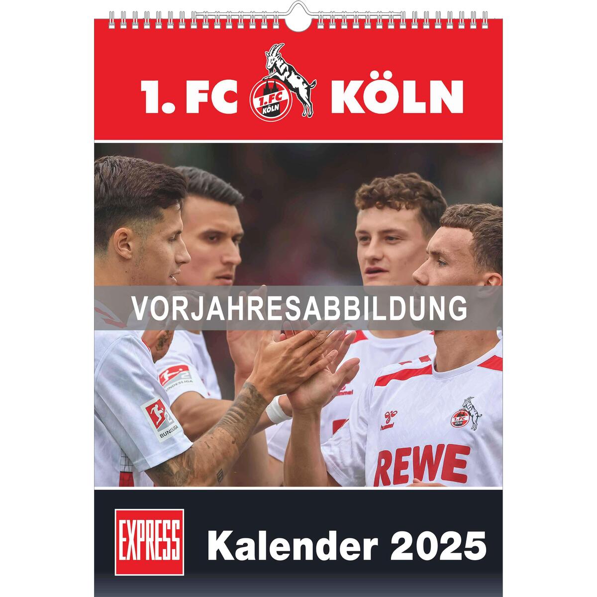 1. FC Köln 2026 - Fußball-Kalender - Express-Fankalender - Wandkalender 29,7 x 4... von ALPHA EDITION GmbH