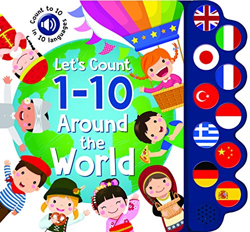 10 Button Sound - Let's Count 1-10 Around the World von Lake Press
