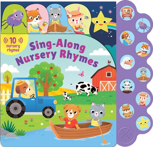10-Button Sounds: Sing-Along Nursery Rhymes (10-Button Sound Books) von Silver Dolphin Books