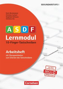 10-Finger-Tastschreiben. Arbeitsheft von Brigg Verlag / Cornelsen Verlag Scriptor