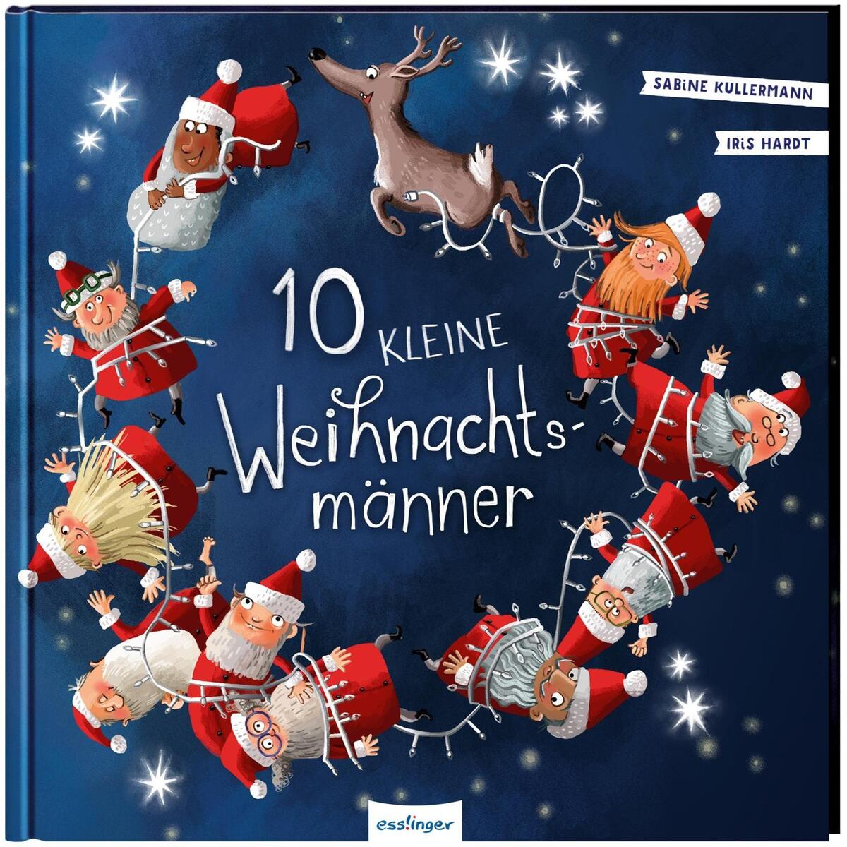 10 kleine Weihnachtsmänner von Esslinger Verlag
