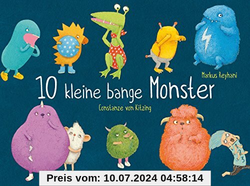 10 kleine bange Monster