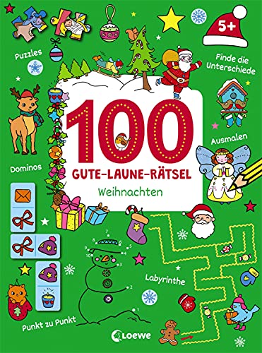 100 Gute-Laune-Rätsel - Weihnachten: Beschäftigungsbuch für die Weihnachtszeit für Kinder ab 5 Jahre 100 Gute-Laune-Rätsel - Weihnachten: Beschäftigungsbuch für die Weihnachtszeit für Kinder ab 5 Jahre
