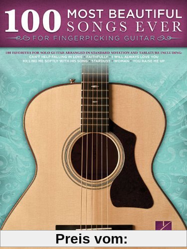 100 Most Beautiful Songs Ever for Fingerpicking Guitar