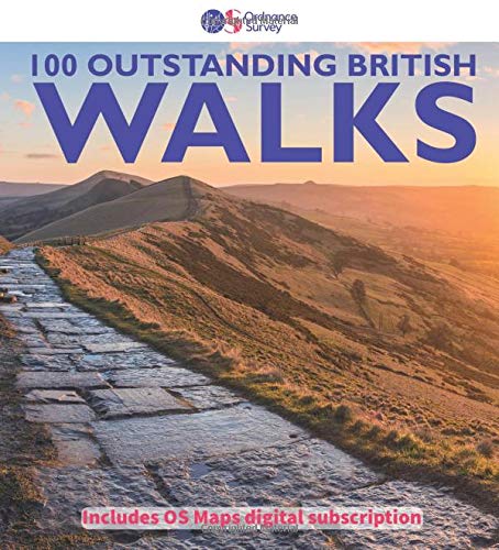100 Outstanding British walks von Ordnance Survey