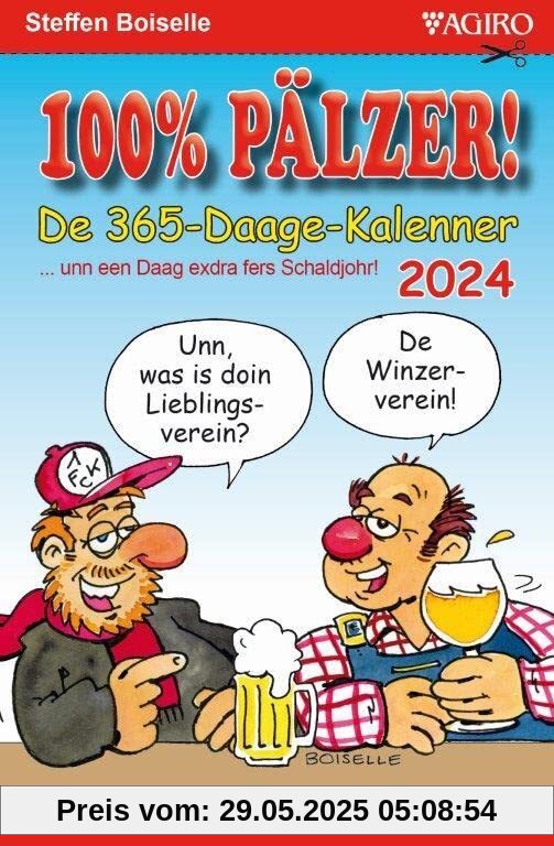 100%-PÄLZER! 365-Daage-Kalenner 2024