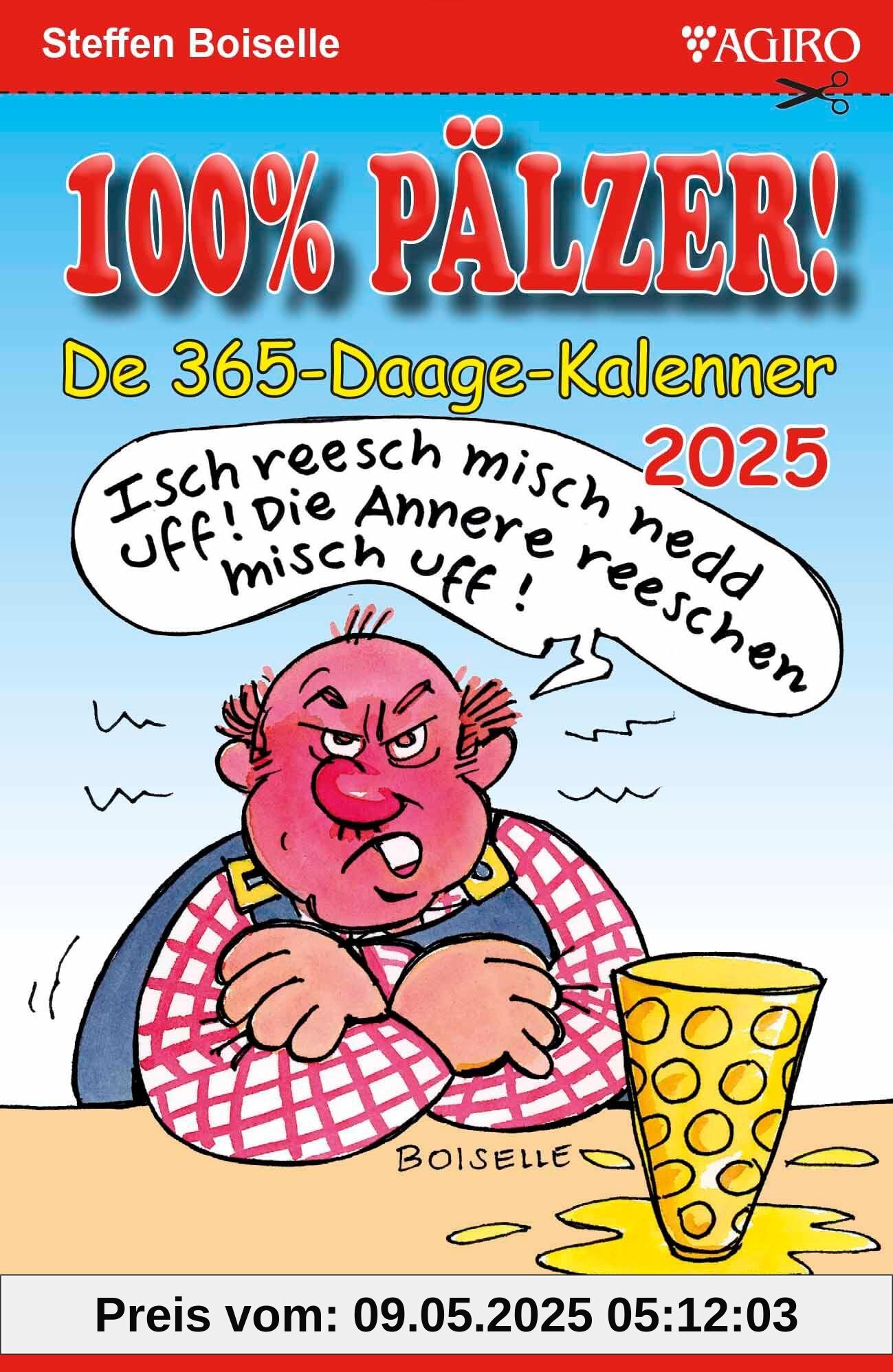 100% PÄLZER! De 365-Daage-Kalenner 2025