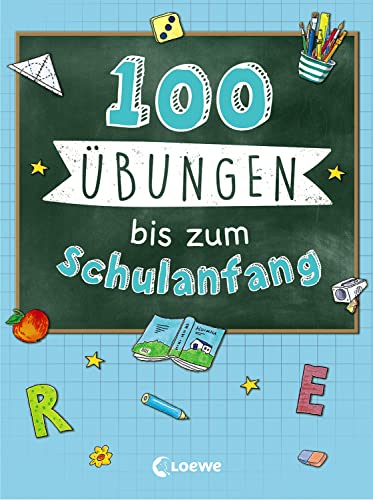 100 Übungen bis zum Schulanfang: Lernspiel-Block mit wichtigen Schulstart-Themen für Kinder ab 5 Jahre 100 Übungen bis zum Schulanfang: Lernspiel-Block mit wichtigen Schulstart-Themen für Kinder ab 5 Jahre