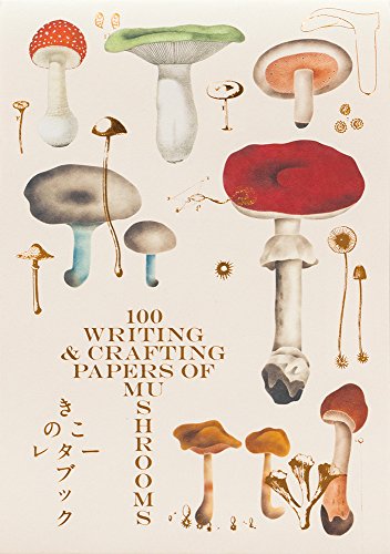 100 Writing and Crafting Papers of Mushrooms (100 Papers) von Pie International