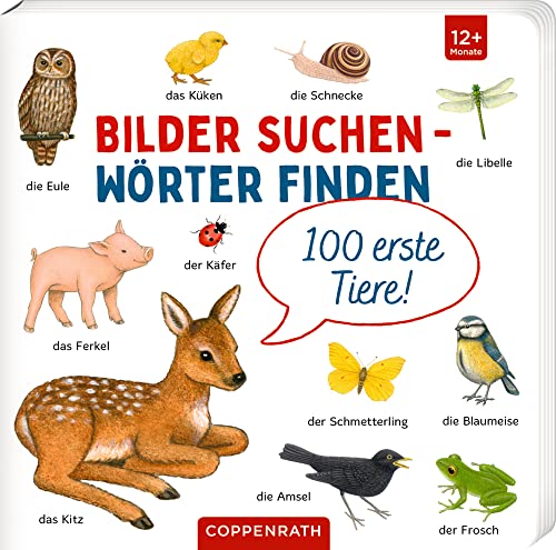 100 erste Tiere (Bilder suchen – Wörter finden)