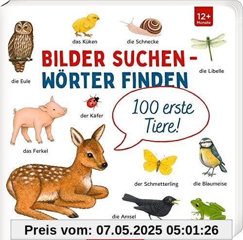 100 erste Tiere (Bilder suchen – Wörter finden)