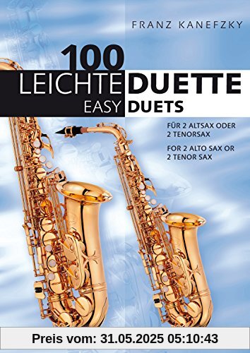 100 leichte Duette für 2 Saxophone