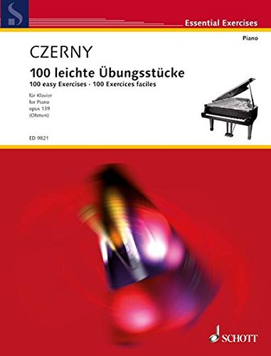 100 leichte Übungsstücke: op. 139. Klavier. (Essential Exercises)