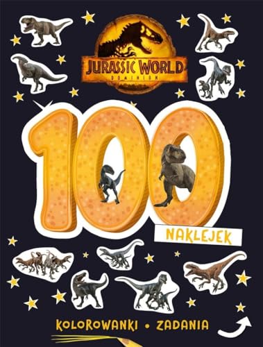 100 naklejek. Jurassic World Dominion von Olesiejuk