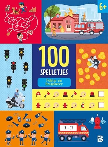 100 spelletjes: Politie en brandweer 6+ (100 spelletjes, 1) von Ballon Kids
