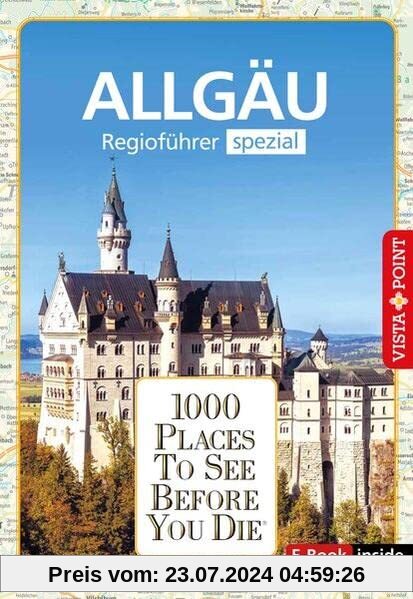 1000 Places-Regioführer Allgäu: Regioführer spezial (E-Book inside) (1000 Places To See Before You Die)