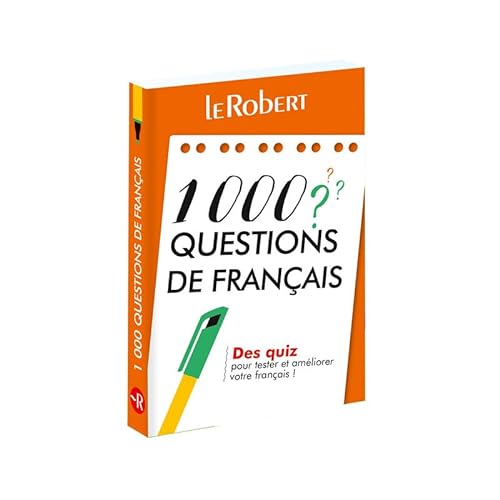 1000 QUESTIONS DE FRANCAIS von LE ROBERT