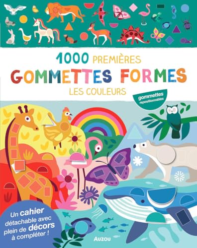 1000 premières gommettes formes - Les couleurs von AUZOU