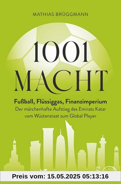 1001 Macht: Fußball, Flüssiggas, Finanzimperium: Der märchenhafte Aufstieg des Emirats Katar vom Wüstenstaat zum Global Player 1001 Macht: Fußball, Flüssiggas, Finanzimperium: Der märchenhafte Aufstieg des Emirats Katar vom Wüstenstaat zum Global Player