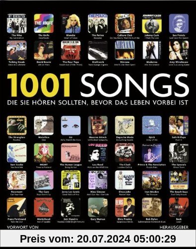1001 Songs: die Sie hören sollten, bevor das Leben vorbei ist