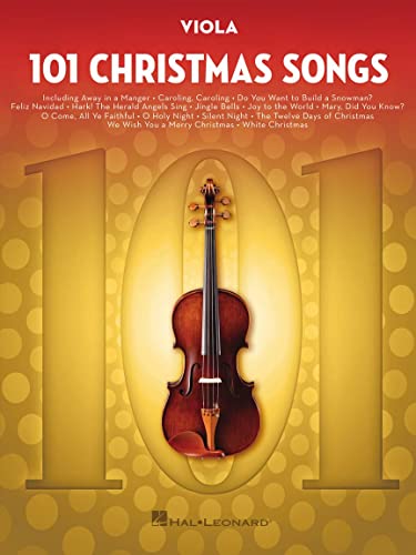 101 Christmas Songs: For Viola 101 Christmas Songs: For Viola von Hal Leonard