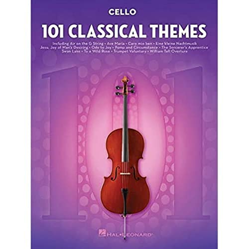 101 Classical Themes -For Cello- (Book): Noten, Sammelband für Cello von HAL LEONARD