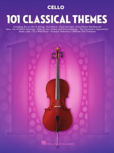 101 Classical Themes -For Cello- (Book): Noten, Sammelband für Cello 101 Classical Themes -For Cello- (Book): Noten, Sammelband für Cello von Hal Leonard