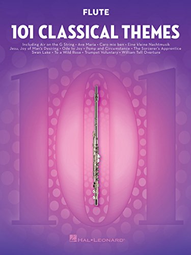 101 Classical Themes -For Flute- (Book): Noten, Sammelband für Flöte von HAL LEONARD