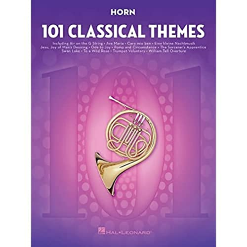 101 Classical Themes -For Horn- (Book): Noten, Sammelband für Horn von HAL LEONARD
