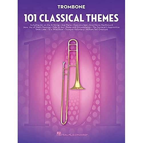 101 Classical Themes -For Trombone- (Book): Noten, Sammelband für Posaune von HAL LEONARD