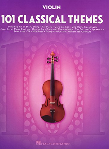 101 Classical Themes -For Violin-: Noten, Sammelband für Violine