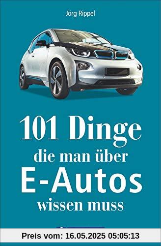 101 Dinge, die man über E-Autos wissen muss: Geschichte – Technik – Fakten – Kaufberatung. Ein Nachschlagewerk für alles Wichtige und Besondere.