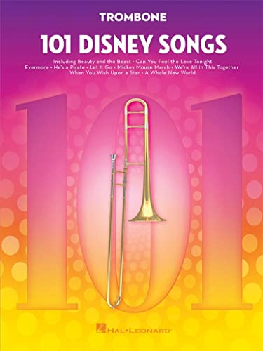 101 Disney Songs -For Trombone-: Noten, Sammelband für Posaune